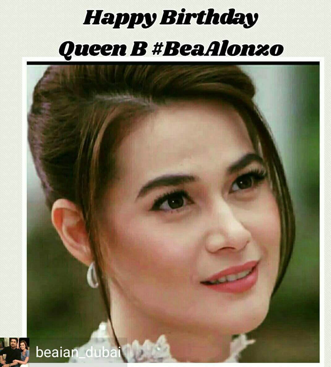 Happy birthday Bea Alonzo my one and only idol.. 