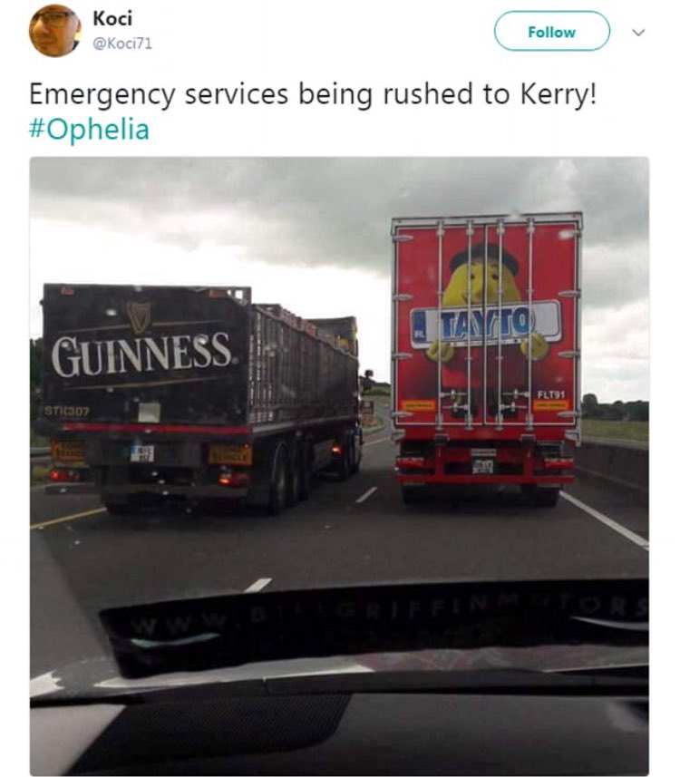 vividbrand's tweet photo. Irish Emergency services LOL 😂 #potato #luckoftheirish https://t.co/Y8QiNPq7Gq