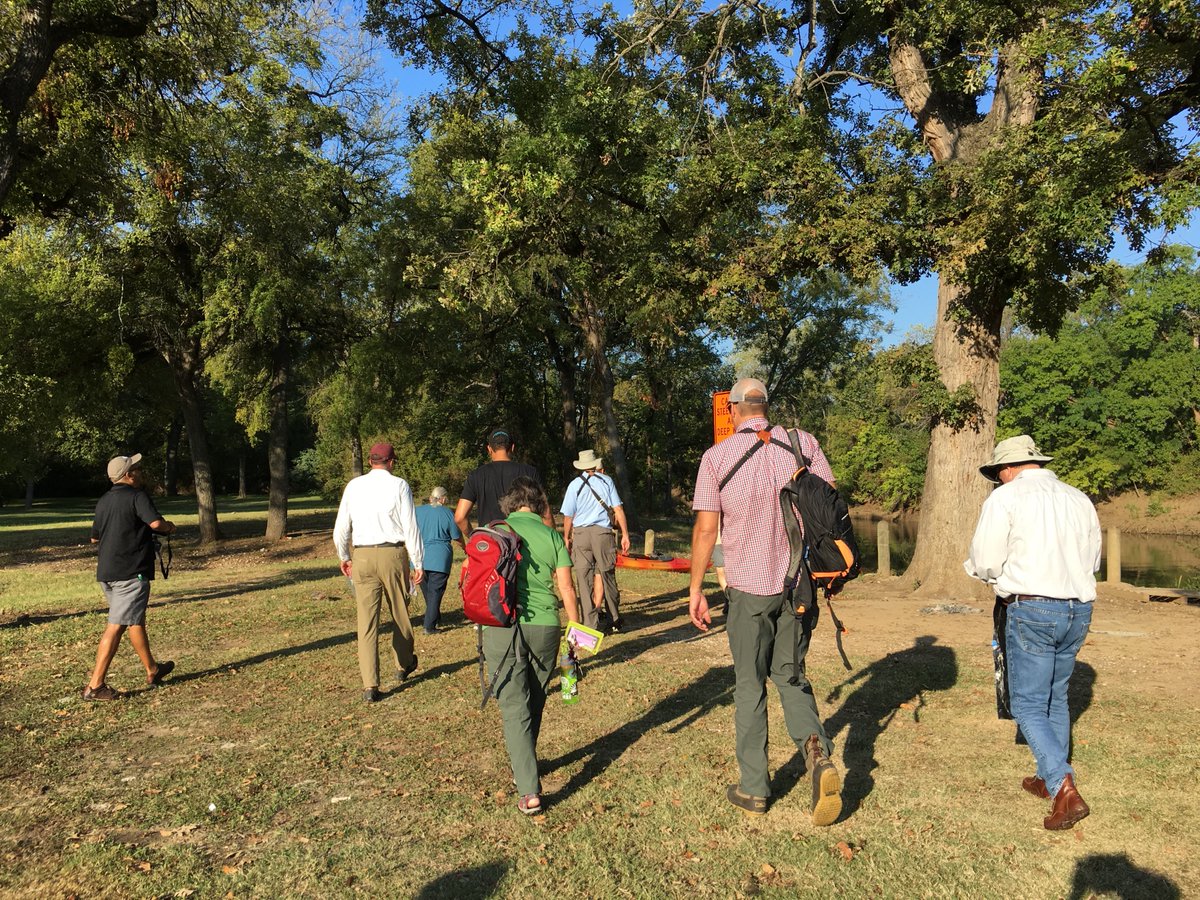 trinityparkc's tweet photo. #Guess where we're going? There's a small hint in the photo! #Dallas #trinityparkconservancy https://t.co/S0LskjENaz