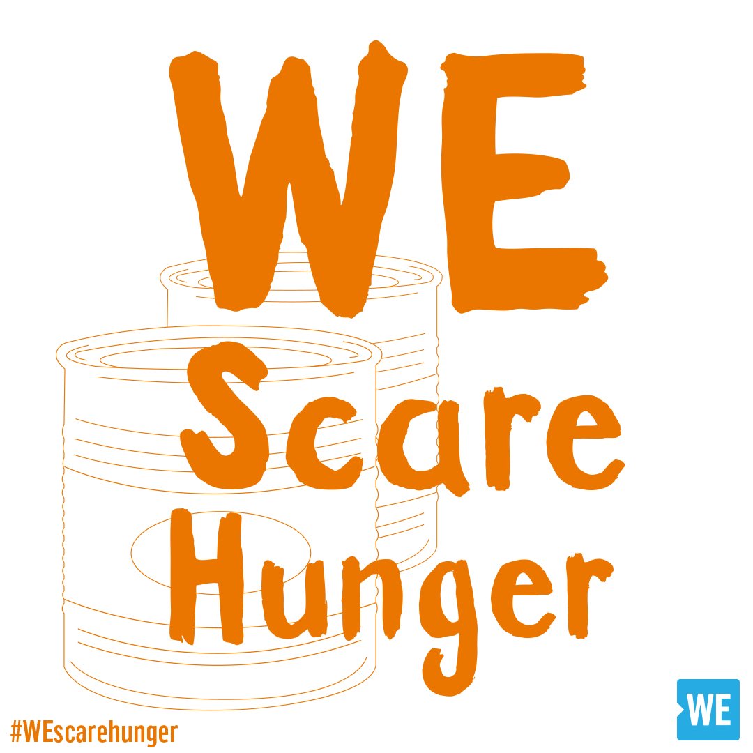 Say “Boo” to hunger! Collect non-perishable food items for your local food bank - scare hunger away! #WEscarehunger bit.ly/2hL6MIM
