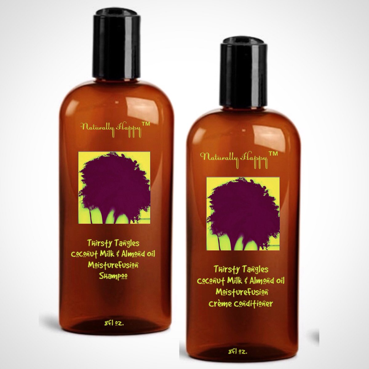 Naturally0Happy's tweet photo. New Product Alert!! We have now added shampoo &amp; conditioner to our Thirsty Tangles line! Visit the site for more info! 💜💛💜💛 https://t.co/DAgaVyBA8P