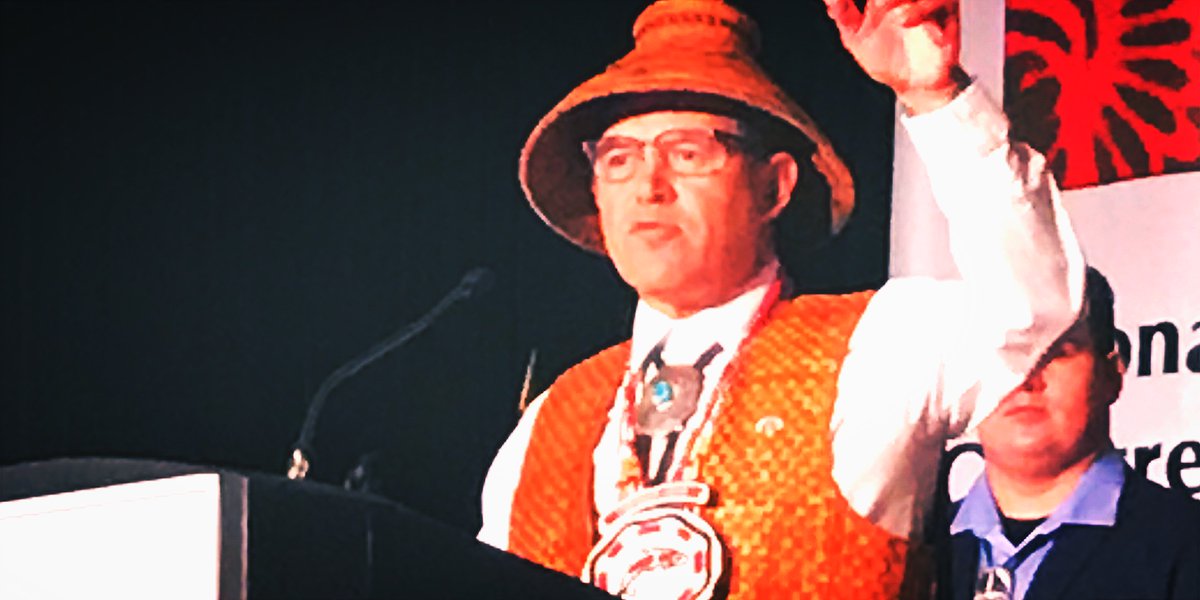 briancladoosby's tweet photo. Delivered my last report as NCAI President.  I am humbled to have served all of Indian Country w/so many amazing tribal leaders.  God bless! https://t.co/2ZWjgQZEP0