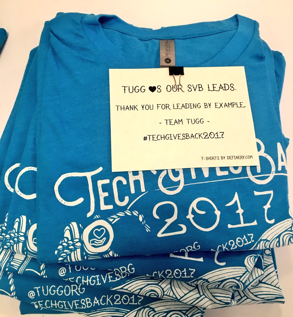 TUGGorg's tweet photo. We ❤️ our @SVB_Financial project leads. #TechGivesBack2017 is this Thursday &amp; we had a great training with them @ their Newton office today! https://t.co/iTQEQv0AIN