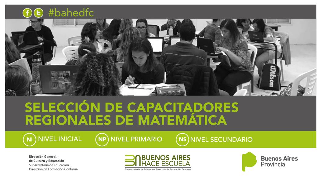 DFDPPBA's tweet photo. Selección de Capacitadores #Matemática Conocé más aquí: 
https://t.co/xLmeOTgVJr https://t.co/Z3aV1rTZV9
