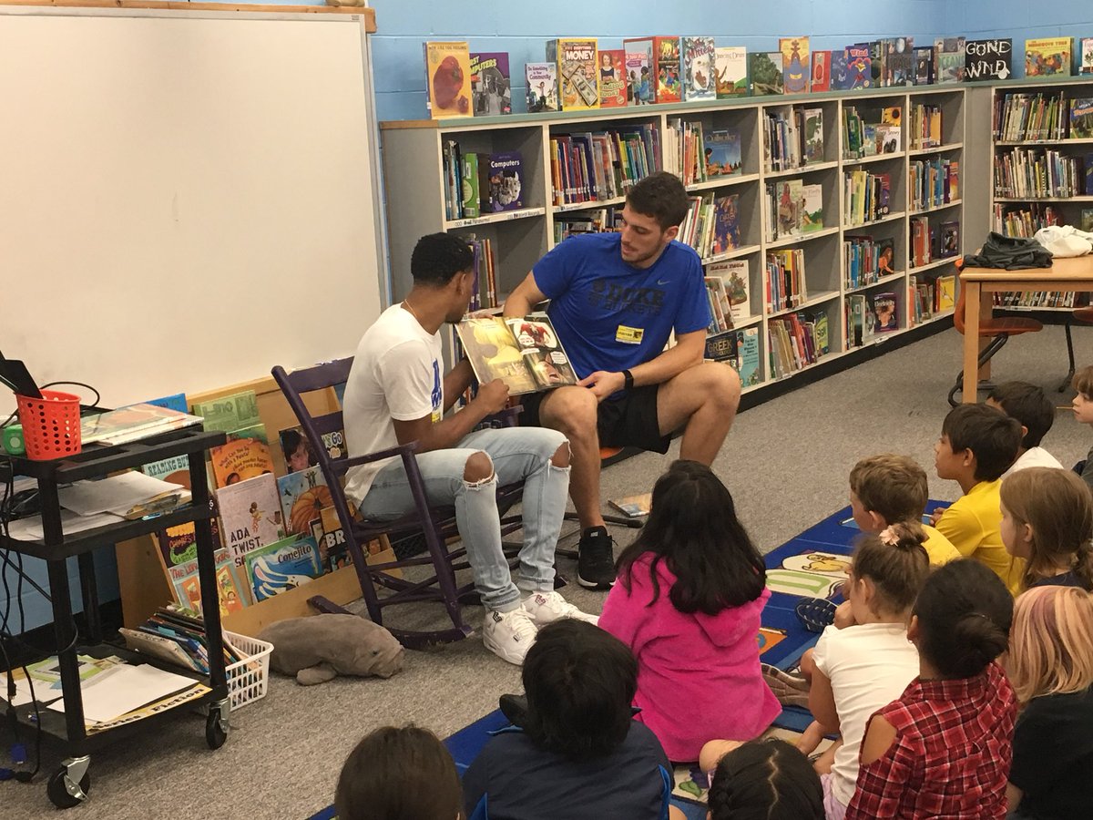 ClubCounseling's tweet photo. #ReadWithTheBlueDevils #3rdGrade #DukeUniversity #DukeBasketball #DukeBlueDevils @ClubBlvdManatee https://t.co/Qsf2OqfM4O
