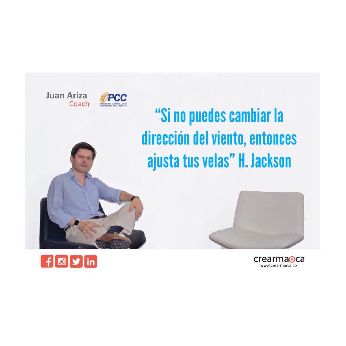 juanarizacoach's tweet photo. Feliz comienzo de semana. #ViveCoaching #juanarizacoach #Coaching https://t.co/rfgz4orYZ6