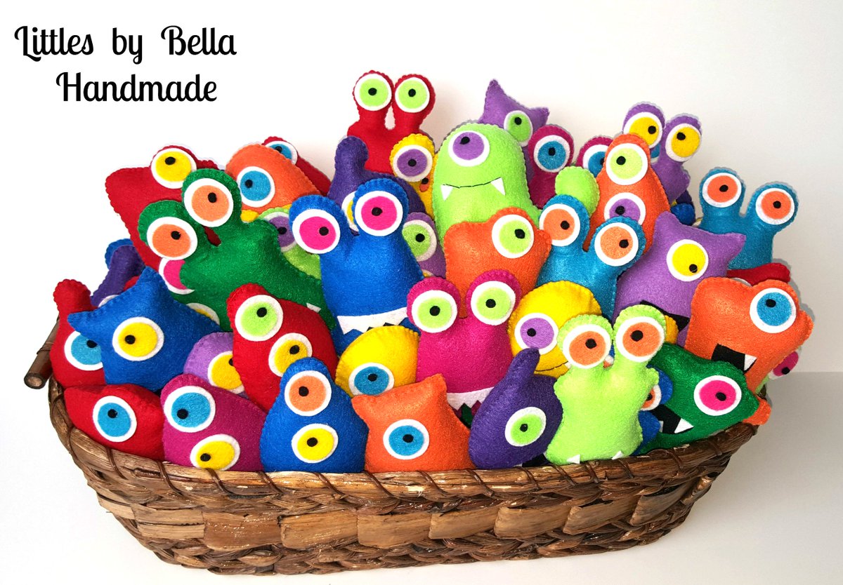 LittlesbyBella's tweet photo. Littles by Bella Etsy shop offer the beautiful felt monsters to you party! #etsyshop #Monsterfavors #monsterparty #Monstersupplies #instamonster #handamadefavors #firstbirthday #Littlesmonsterparty #partymonster #littlesbybellafavors https://t.co/Xx5495JLZR