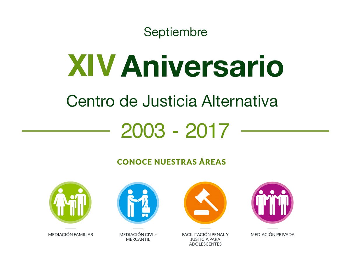 PJCDMX's tweet photo. Centro de Justicia Alternativa del #TSJCDMX, #14AñosMediando #MediaciónEsLaSolución https://t.co/yvUSjERjIl