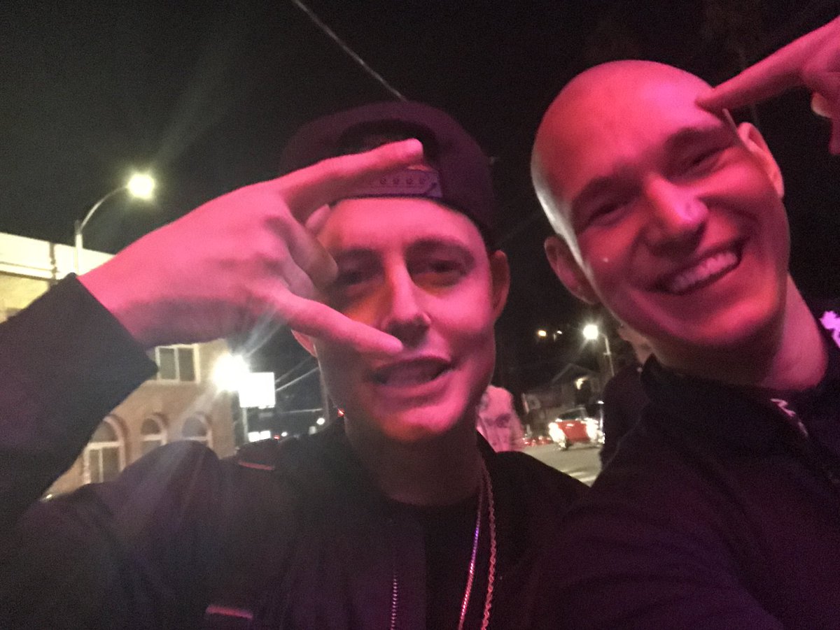 Restorator51's tweet image. With Bro @OrganikHipHop. My godfather))