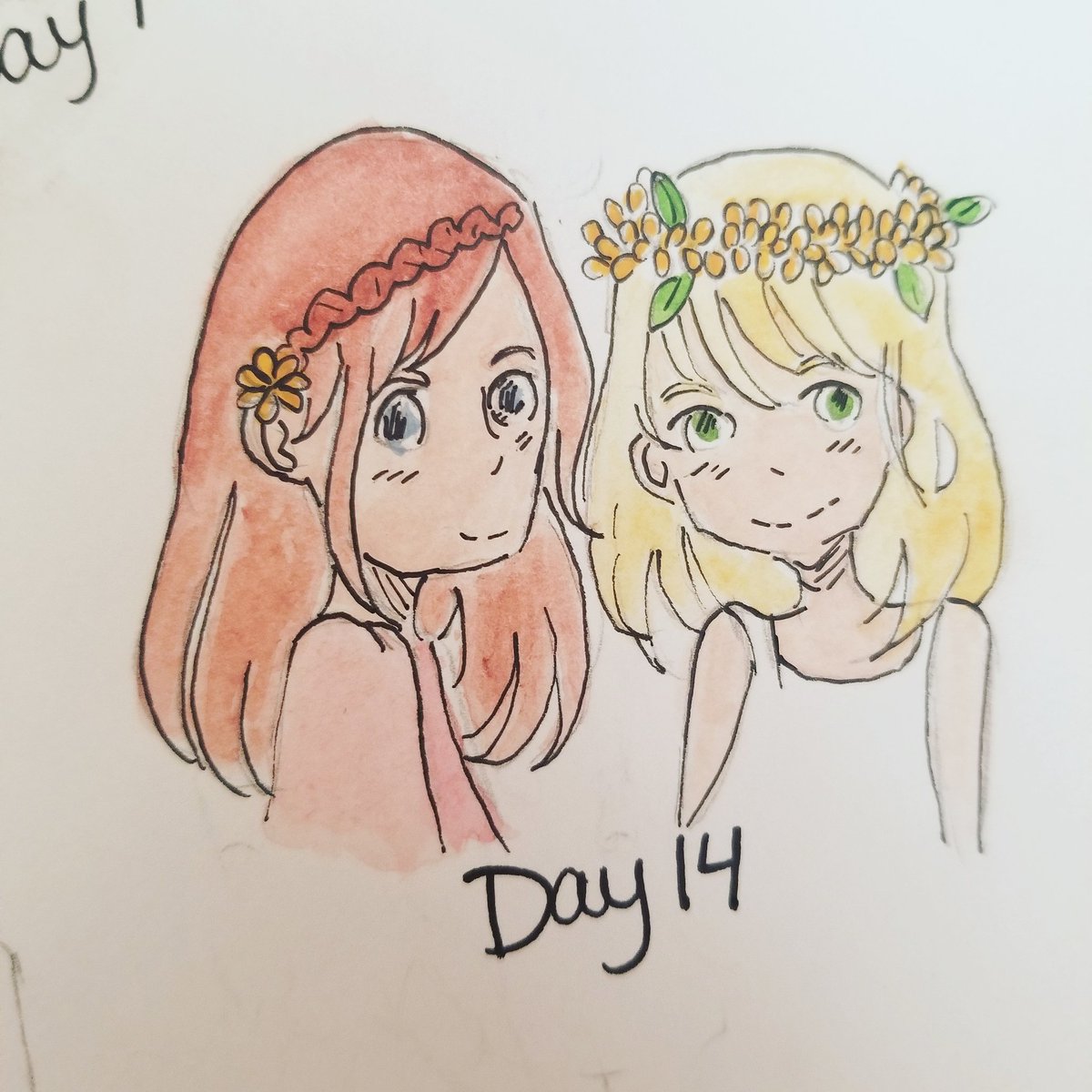 ryludington's tweet photo. #Inktober Days 13-16 #watercolor #inktober2017 #Petitewitches #SummerBreeze #GoT #GameofThrones #FoxFever #WoodlandCreatures https://t.co/UflYoWJQiD