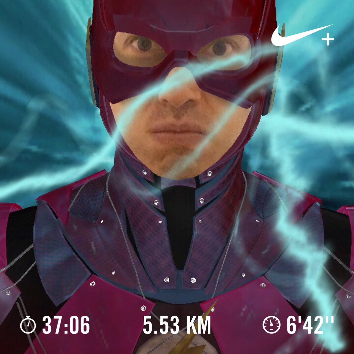 eriksalgadot's tweet image. Ran 5.53 kilometers with Nike⁠+ Run Club #flashdc #justiceleague #runner #runnersofinstagram #mexico #asicsmetarun #asicsrunning #garmin