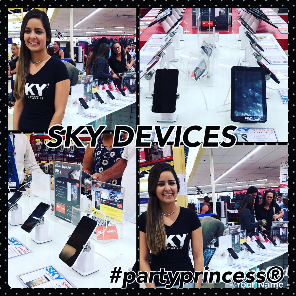 PrincessModels's tweet photo. #princessmodels @ @BrandsMartUSA #BrandsMart #promoting @SkyDevices #SkyDevices #instoreproductdemo #productdemonstration #partyprincess ๐ธ๐๐ https://t.co/EksKSC9Aag