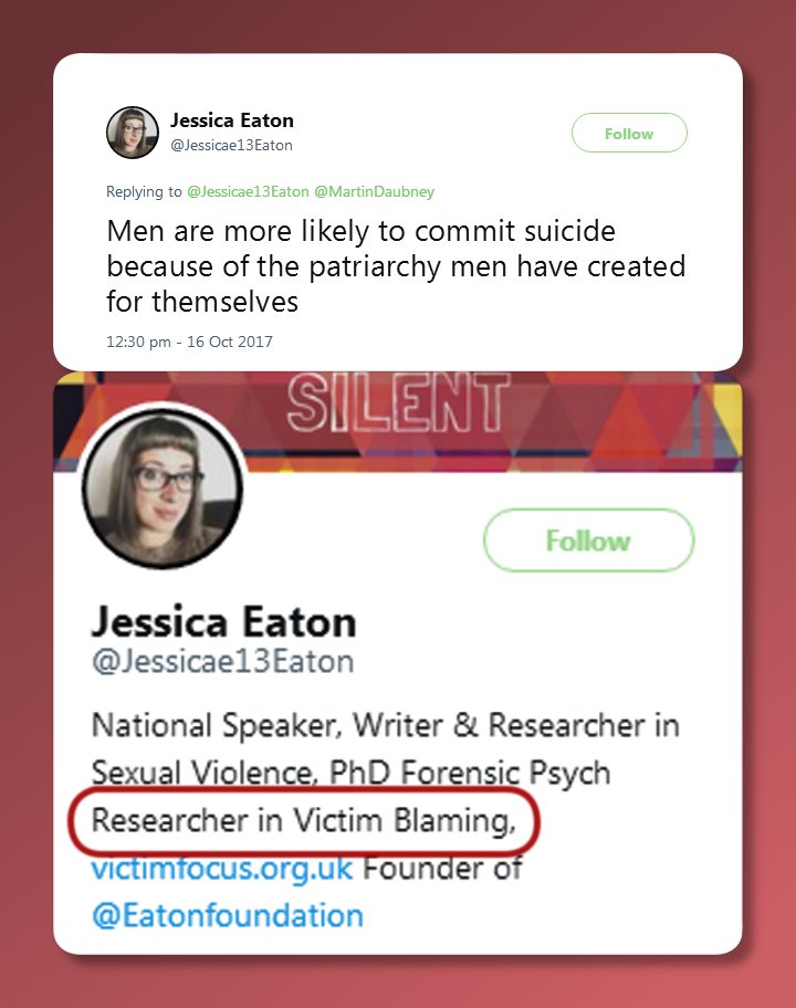 ExposeFeminism's tweet photo. Clearly more research is needed, along with a dose of self-awareness.

EF post : https://t.co/rOfUfYG6r3 https://t.co/ROsDEPmXPz