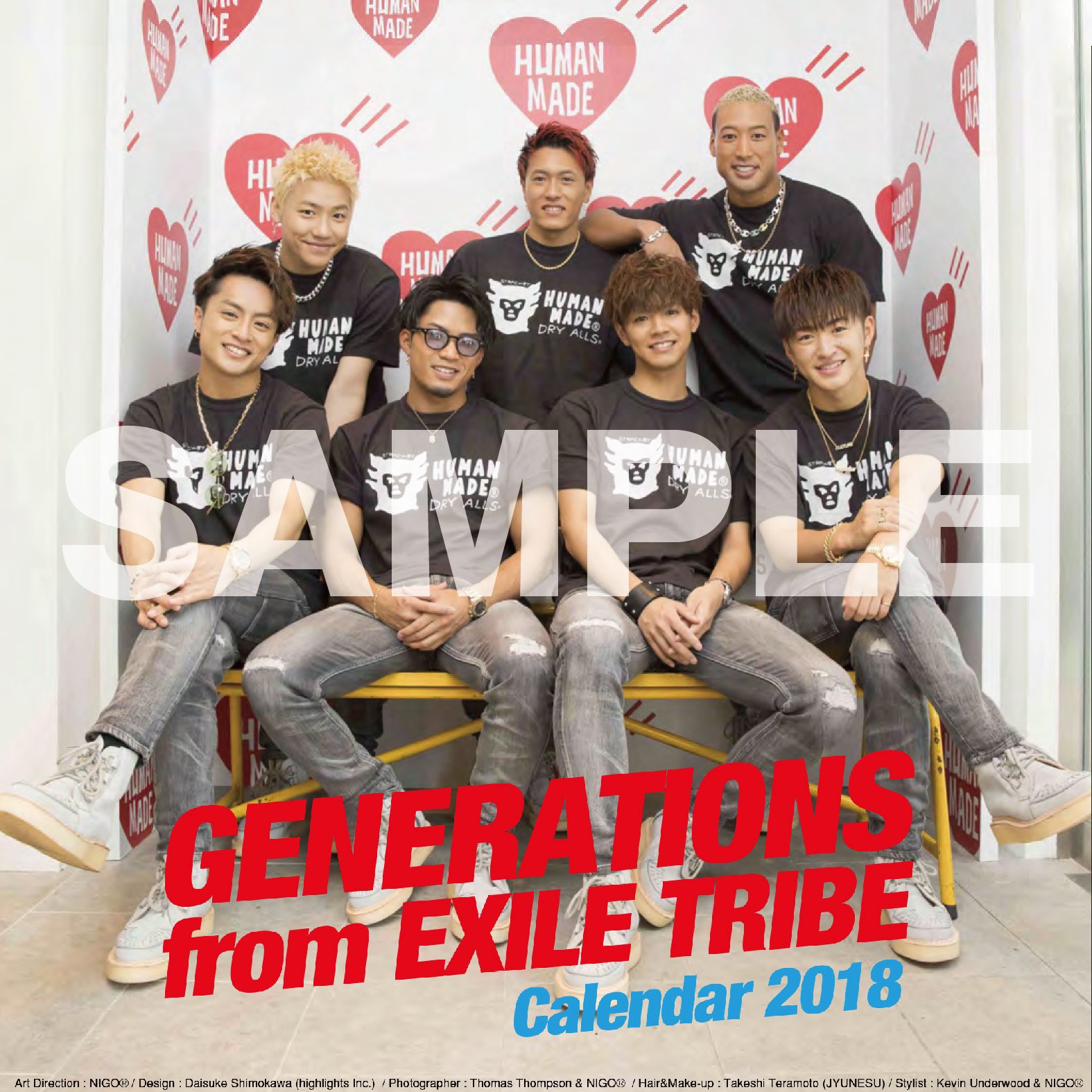 Generations公式アカウント 18年generationsカレンダー発売決定 Nigoさんが撮影 スタイリング デザインと全ディレクションを手掛けた貴重なカレンダー 販売サイトはコチラ T Co Ofkhppc70y