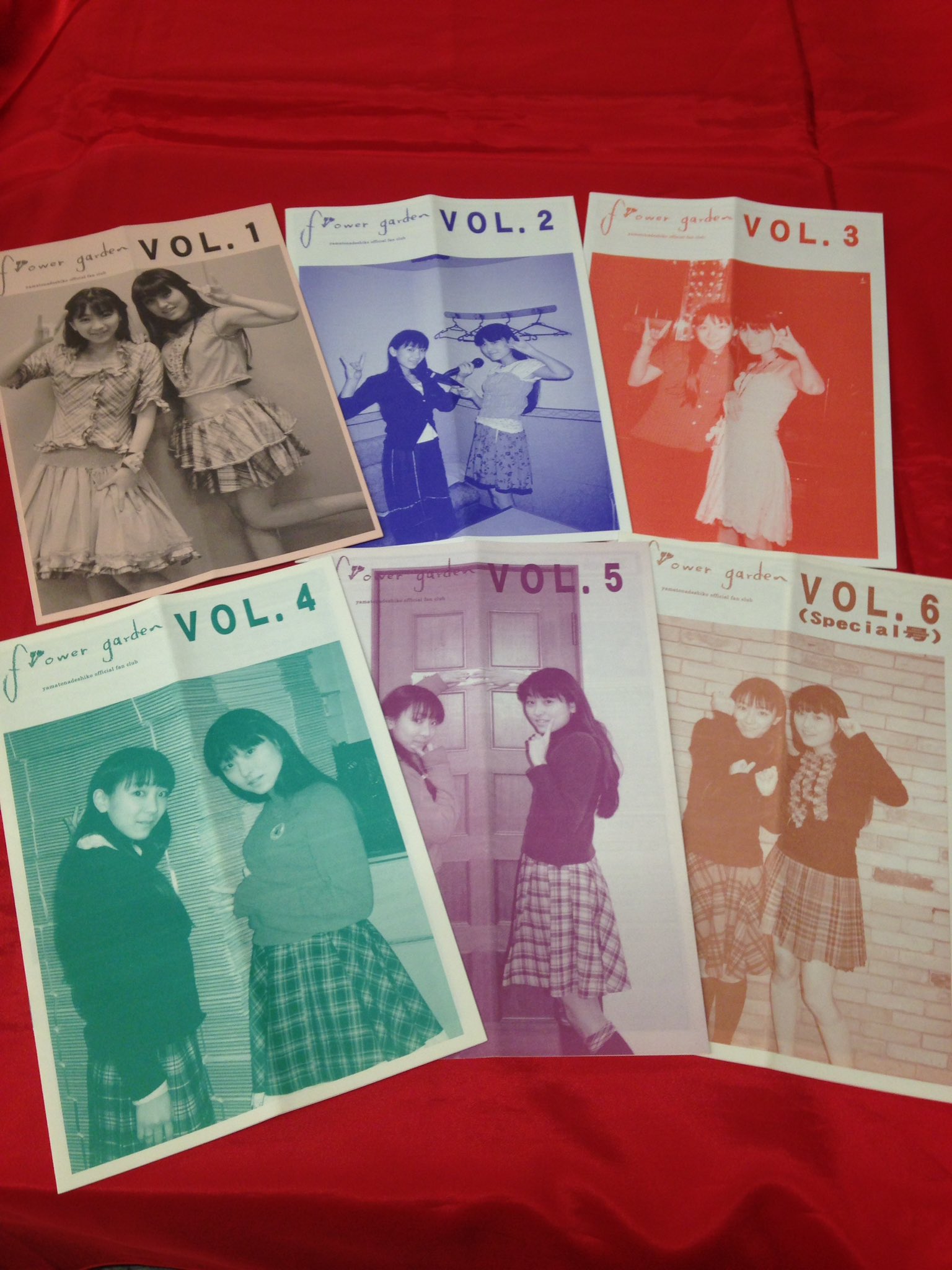 やまとなでしこ ファンクラブ会報Vol.1〜6 堀江由衣 田村ゆかり