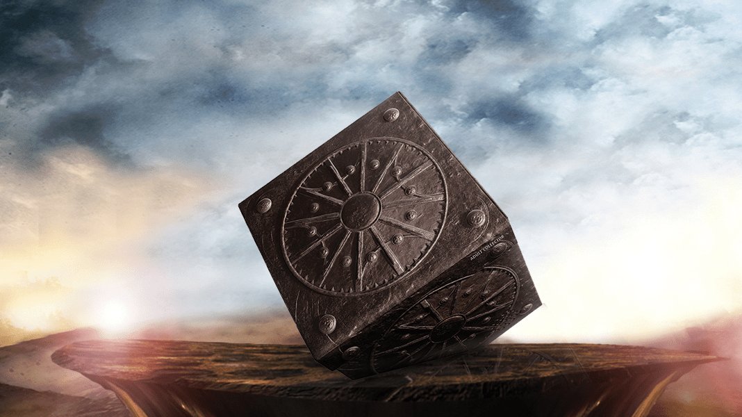 @JLAvSteppenwolf invades  Earth to retrieve three <a href="/MotherBox_/">New Gods' Mother Box</a> captured during ancient war against #KingArthur &amp; Shining Knight Sir Justin.