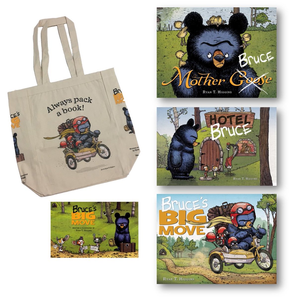 Love Bruce? Love #giveaways? Follow &amp; Retweet for a chance to win a #BrucesBigMove pack thanks to <a href="/DisneyHyperion/">Disney Books</a> #parenting #picturebooks