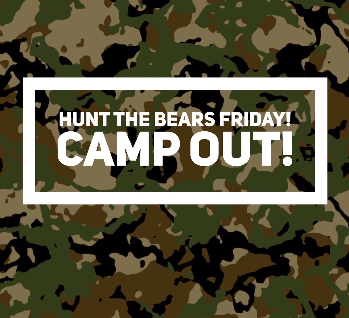 Don’t forget to dress up for our rival week leading up to the football game against La Cueva Friday! Don’t forget your camo!🐻