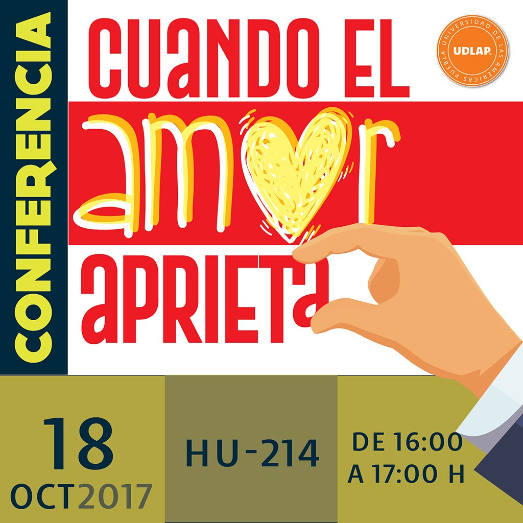 udlap's tweet image. #ComunidadUDLAP
Cuando una relación es saludable, el amor no debe apretar.
Te comentamos más en esta plática de #PPA2.