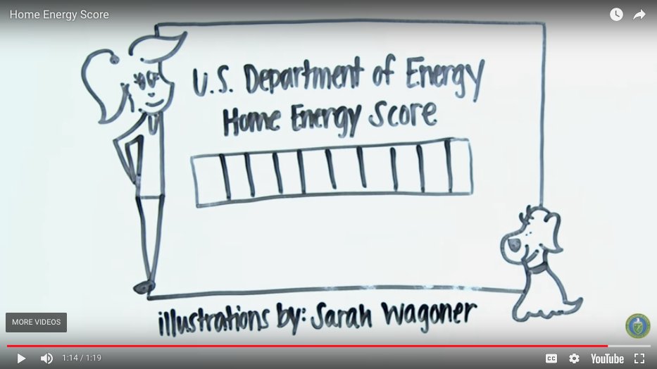 energyPNNL's tweet image. Do you know what a home energy score is? ow.ly/72Gr30fKJbT It&apos;s like a #MPG for your home. #HERSScore Video from @ENERGY