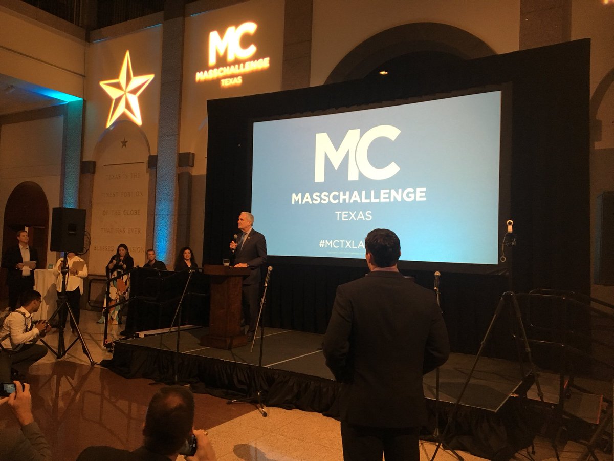 Velocity_TX's tweet photo. Listening to Congressman Doggett’s excitement for innovation and entrepreneurship at the #MCTXLAUNCH https://t.co/QQSaRQsFzj