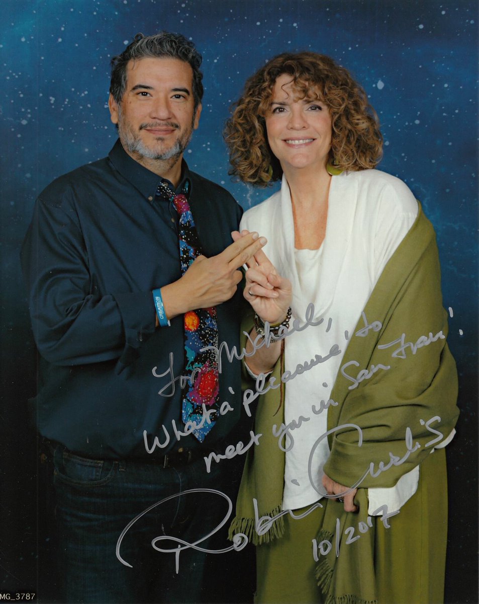 michaelbarba101's tweet photo. That time Saavik 2.0 and I shared pon farr @CreationEnt convention! #ConVoySF https://t.co/qAtQzHC87M