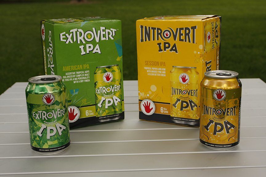 LeftHandBrewing's tweet photo. We like all of you. #Beersonality #LeftHandCans #IPA #Extrovert #Introvert #AmericanIPA #SessionIPA https://t.co/AtCCosnLra