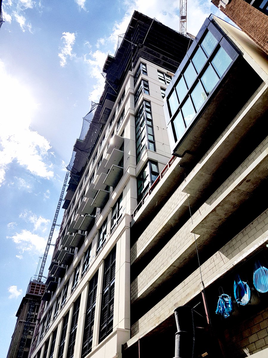 GlotmanSimpson's tweet photo. We're still celebrating the recent 8th + Spring Top-off - cheers to another beautiful #GS project opening soon in #DTLA!! #GSengineers https://t.co/dlXf85DgjI