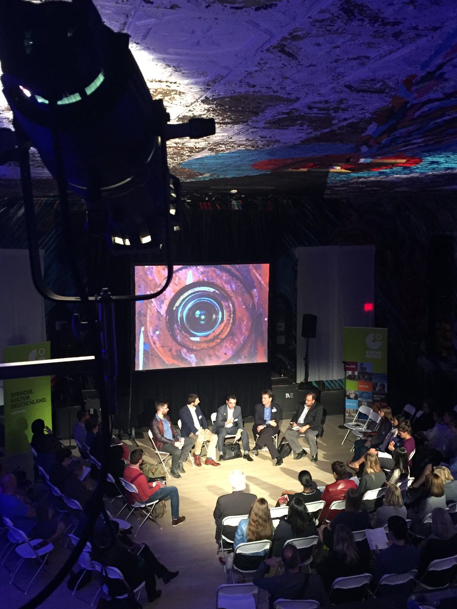 CS_Dramaturgy's tweet photo. last act of #DigitalEyeDC privacy project: panel & audience probe secrecy, privacy, security, access @BlindWhino https://t.co/UVoIJdROg9