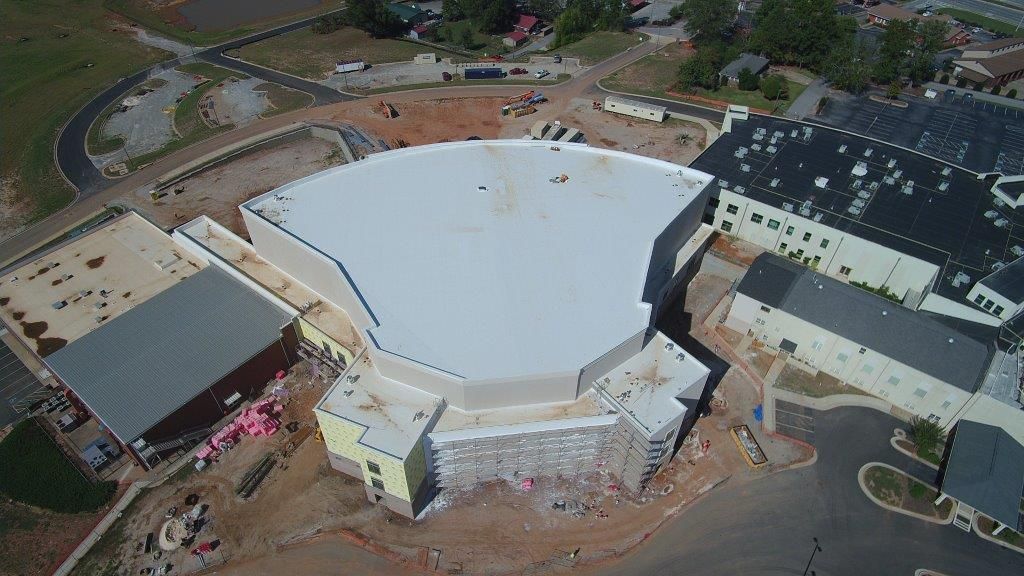 Christ_Place's tweet photo. Check out these great drone shots of our new worship center! #bpbcSEE https://t.co/6UZfAs3g1g