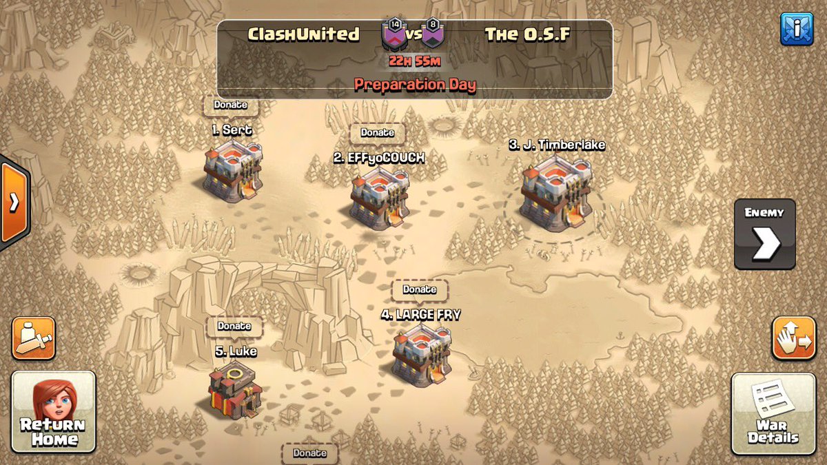 ClashUnitedCU's tweet photo. Nice random spin! Down 1 TH10...Good luck Gents 🍻@TheOSF1 https://t.co/MjsWrm90QR