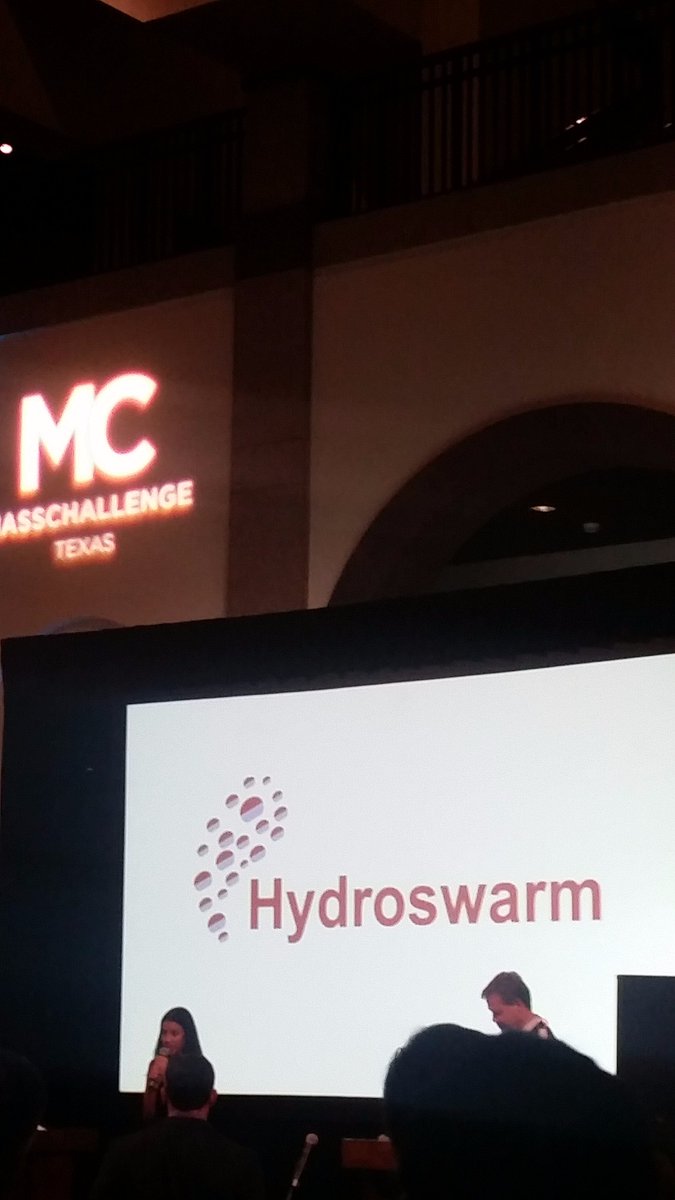 #mctxlaunch #womenCEO 
encouragedo to hear from #startup recipient <a href="/hydroswarm/">Hydroswarm</a> 
#smtx can do this too! #collaboration can <a href="/Geekdom/">Geekdom</a>