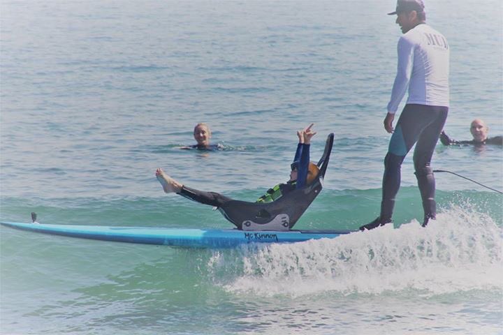TimHortonphoto's tweet photo. It was a fun day on the beach w/ the #mightyunderdogs as they gave disabled children the rides of their lives. #Surfrider #malibu https://t.co/HjUXsTUDDW