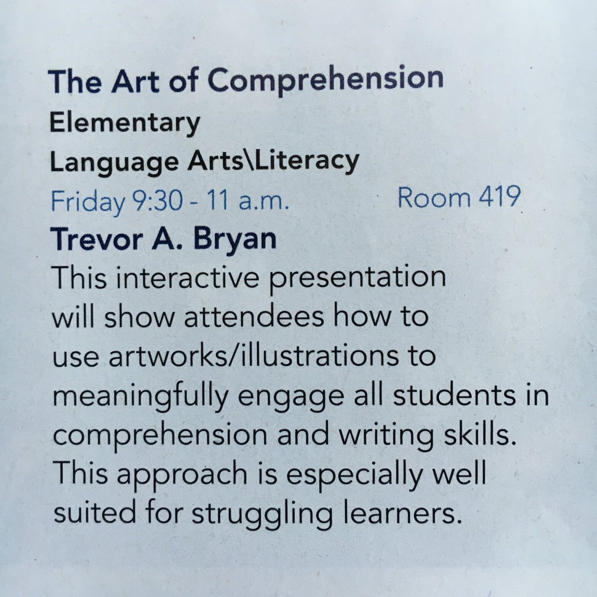 AoC provides a path for striving &amp; non-readers to engage comprehension skills &amp; meaning making. Can't wait to present at <a href="/NJEA/">NJEA</a> convention
