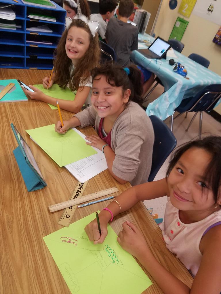 SeeverM's tweet photo. river eves 5th grade using multiple sources to research animals and complete an Avid one pager!!! https://t.co/652vl1SnfY