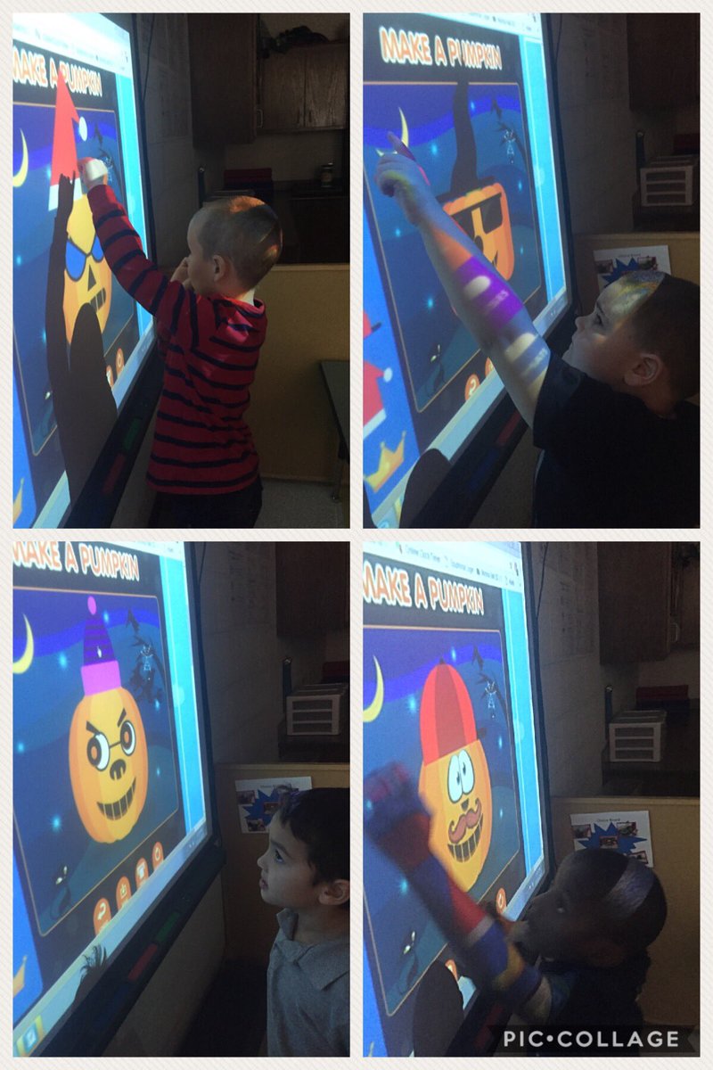 SHMrsPaige's tweet photo. Making pumpkins 🎃 #SHhappycampers #iamwfisd https://t.co/irNhXVyOOe