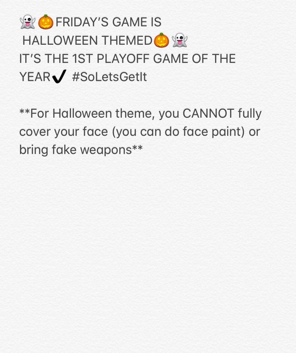 HHSStudentSec's tweet photo. 7 PM vs Milwaukee Hamilton @ HOME 🏈👻 LETS REPRESENT &amp; PACK the stands❗️✔️ #ThisIsOurYear #OwnIt #Spooky https://t.co/zsTzVTymhw