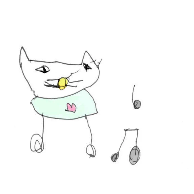 子どもが描いた国民的キャラクター 