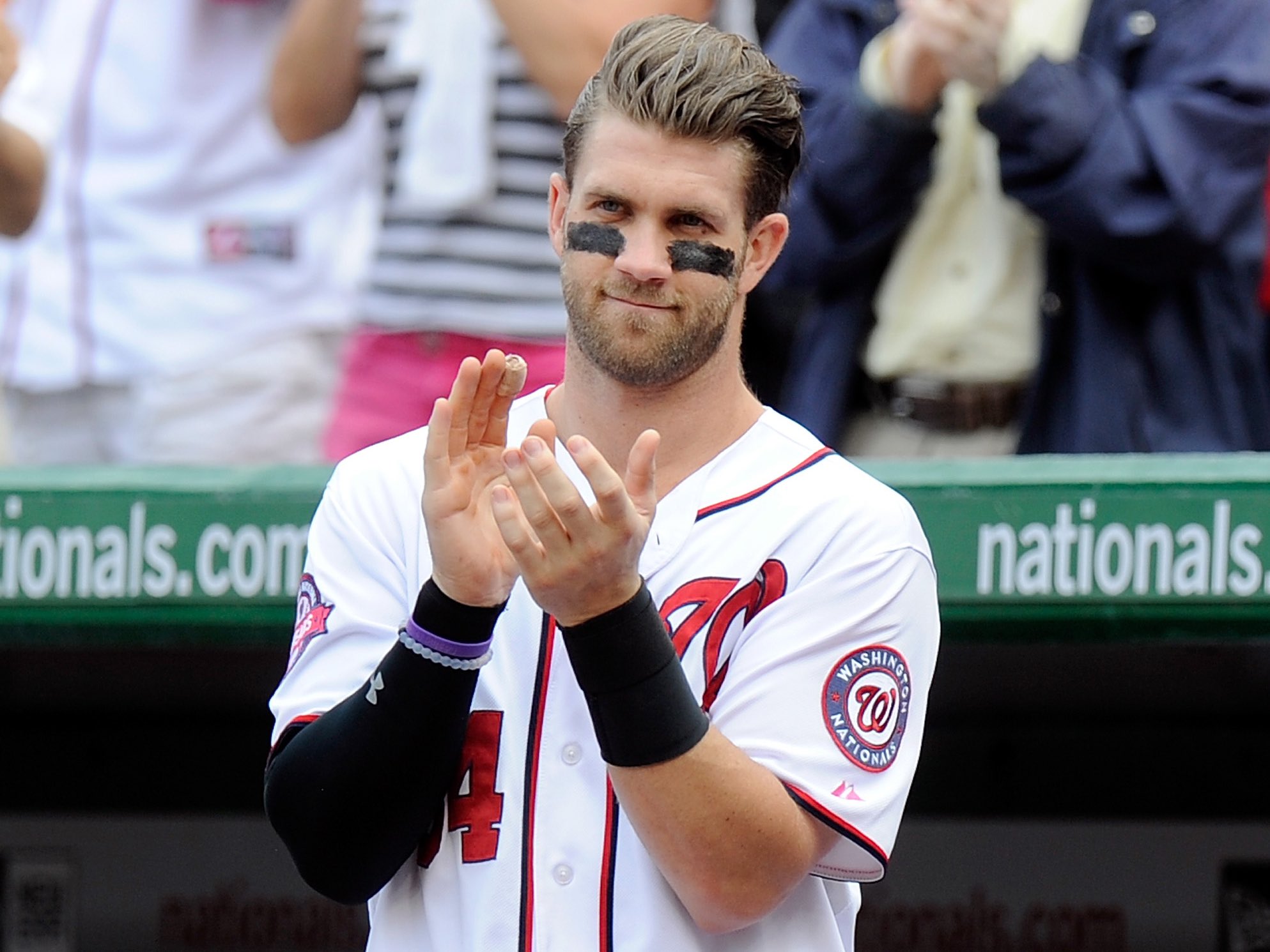 Happy Birthday Bryce Harper. You ve been my favorite players since 2010 when you got drafted 1st overall pick. 