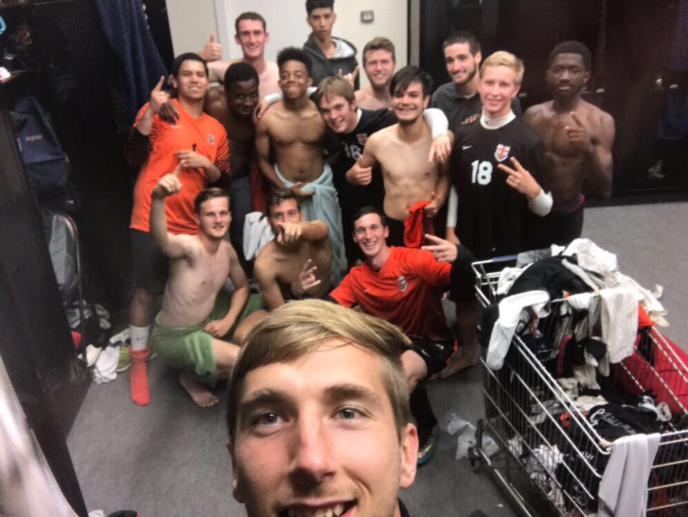 WVWCMSoccer's tweet photo. A last minute winner from freshman Nate Chalmers gives your bobcats a well earned 3-2 win over rivals AB. #GoingToGetIt https://t.co/OAhss7GUoJ