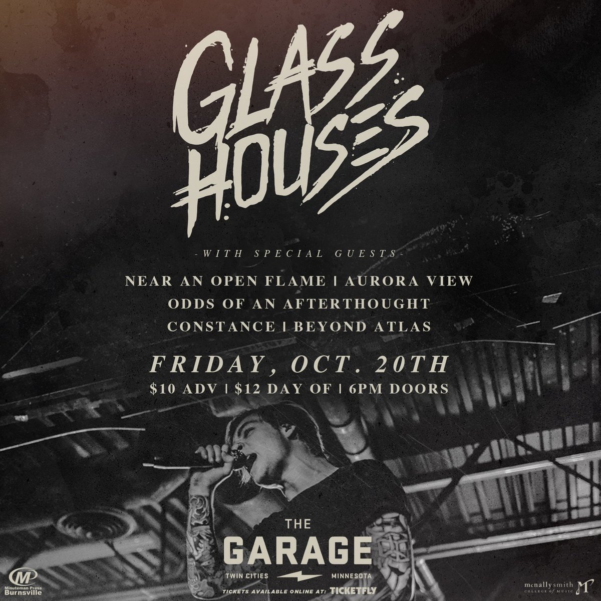 Everybody be sure to see <a href="/GlassHouses_/">Glass Houses</a> this Friday with <a href="/nearanopenflame/">Near An Open Flame</a> @auroraviewband <a href="/OOAAMusic/">OddsofanAfterthought</a> <a href="/BeyondAtlas/">Beyond Atlas</a> and Constance!!