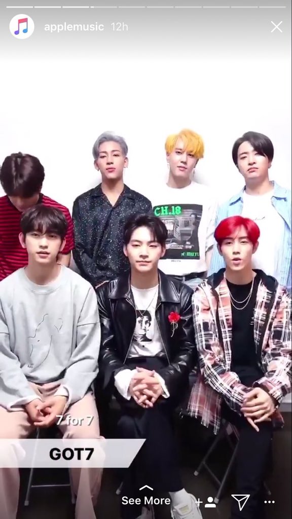 MercyJs1's tweet photo. @MTVChartsAwards @weareoneEXO @BTS_twt @pledis_17 @GOT7Official #Got7 #got7 #hot7 #angel7 #thot7 https://t.co/x6eqIOVcPu