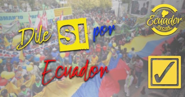 DecideEC's tweet photo. La profunda transformación democrática que el pueblo ecuatoriano ha exigido está en #LaConsultaVa https://t.co/yuf3Qq8CVY