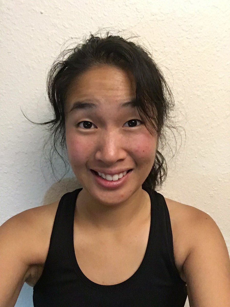 margaretjtom's tweet photo. When your headband falls off in the middle of your workout. In other news: +45 mins #crazybangs #movetober #FSUSDRunsThis https://t.co/nPrkxc8fI5