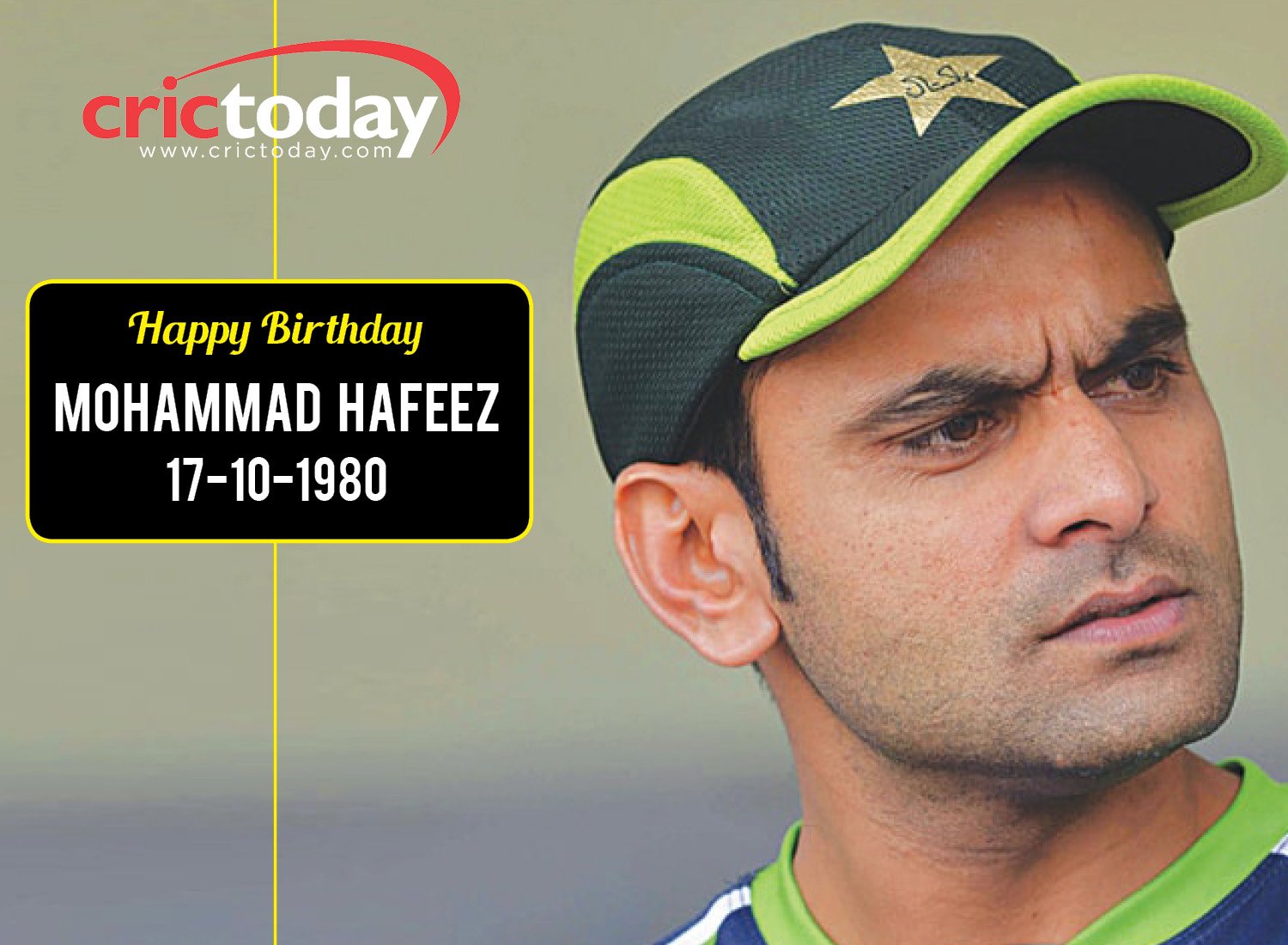  Happy Birthday Mohammad Hafeez 