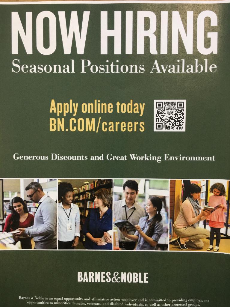 BNHighPoint's tweet photo. Who wouldn’t want to work around books and coffee?
#bnhighpoint #bncareers https://t.co/wo5rdR9qGP