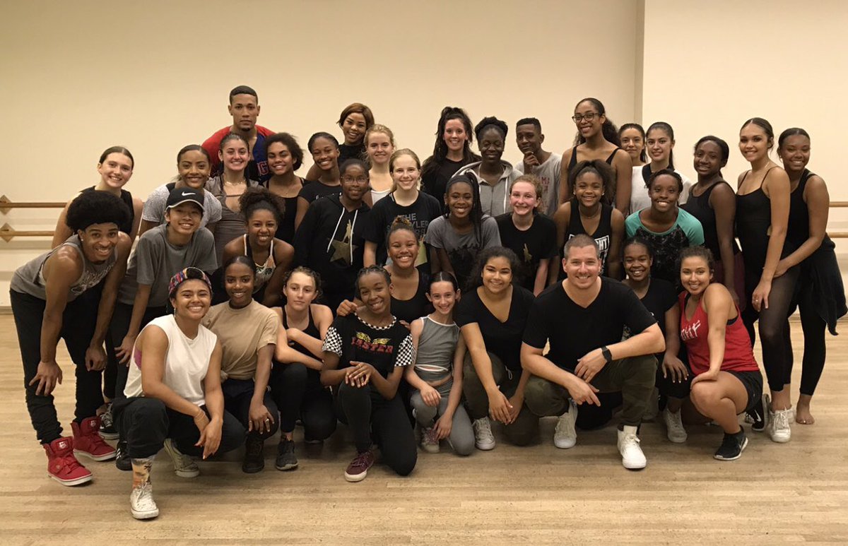 Thank you @derekmitchellg for an AMAZING #Hamilton Rep Class!!!✨⭐️✨ #DADA #dance #hamiltour