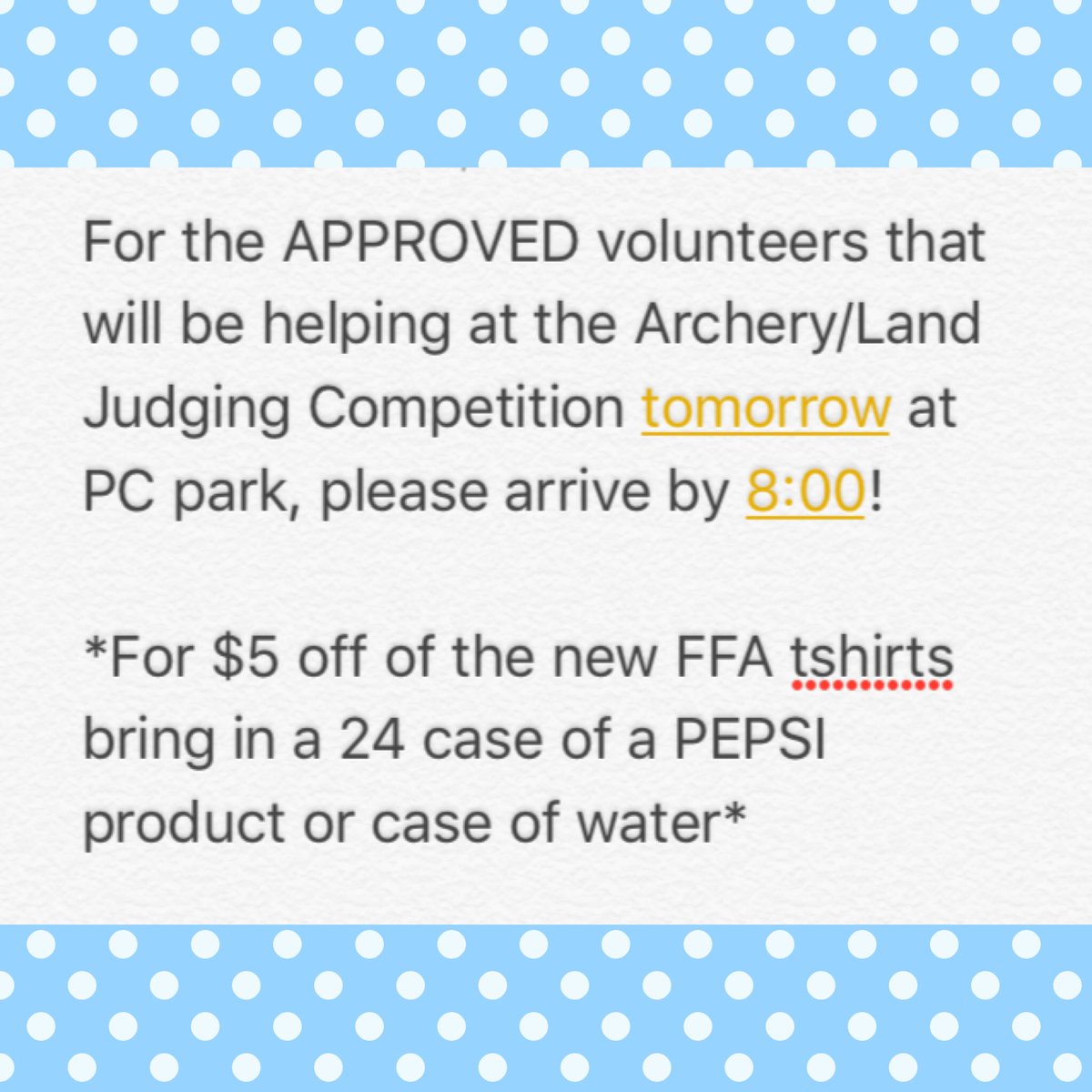 Southwestern FFA tweet media