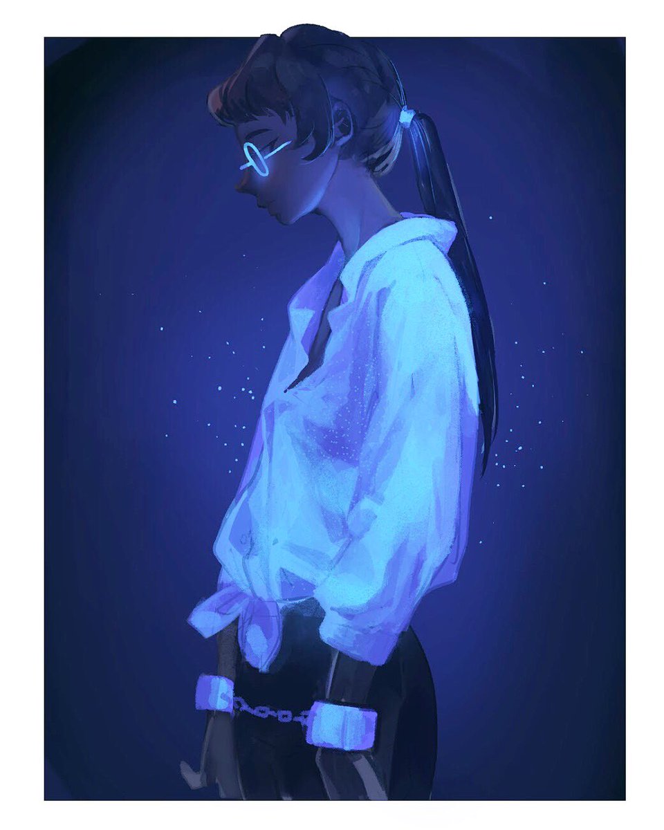 「Oooo glowy~ ✨ 」|CLEAのイラスト