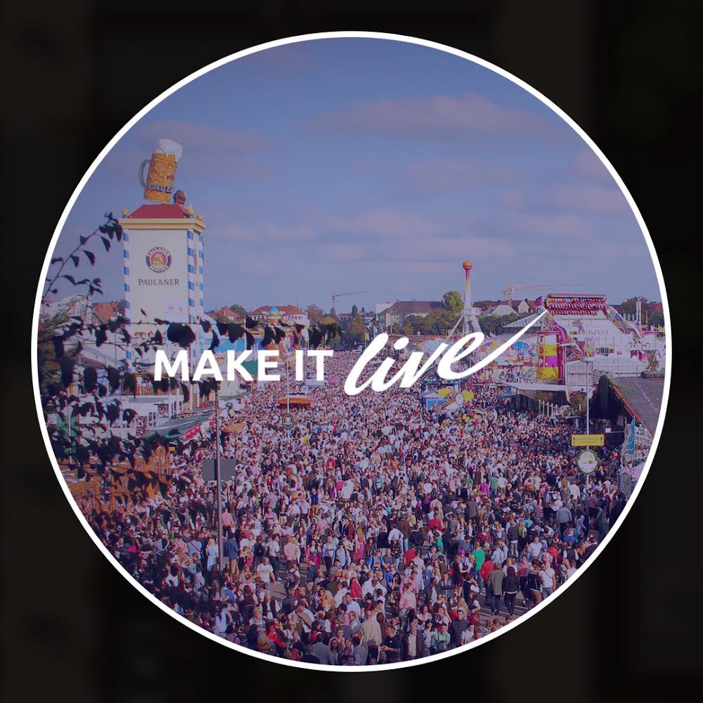 ViaboApp's tweet image. We built VIABO to help your day-to-day routine. Also to be your companion for events like Oktoberfest.
bit.ly/Viabo
Make it LIVE!